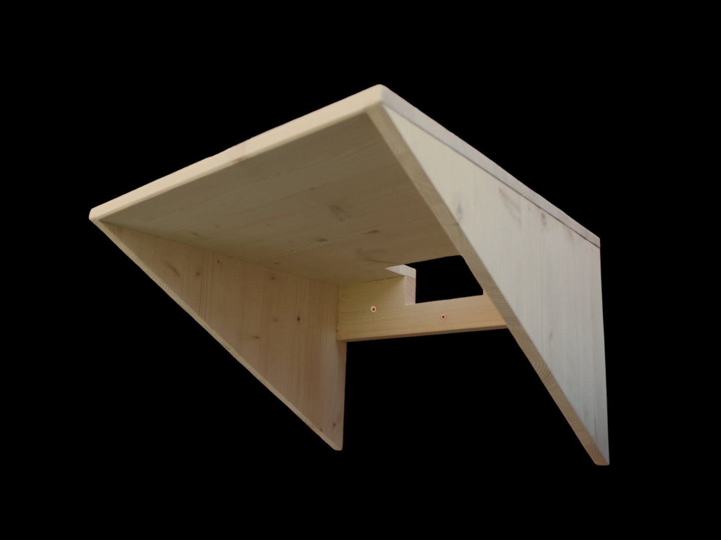 PC Wall Mount - Pyramid Design - beige; black